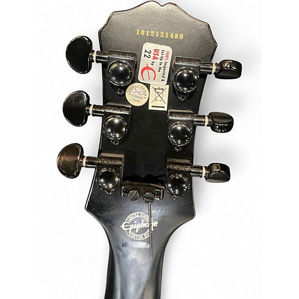 Used Epiphone Les Paul Nightfall Black Solid Body Electric Guitar