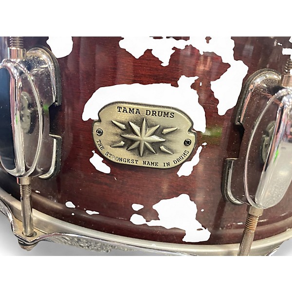 Used TAMA 14X5.5 Imperialstar Snare burgandy Drum