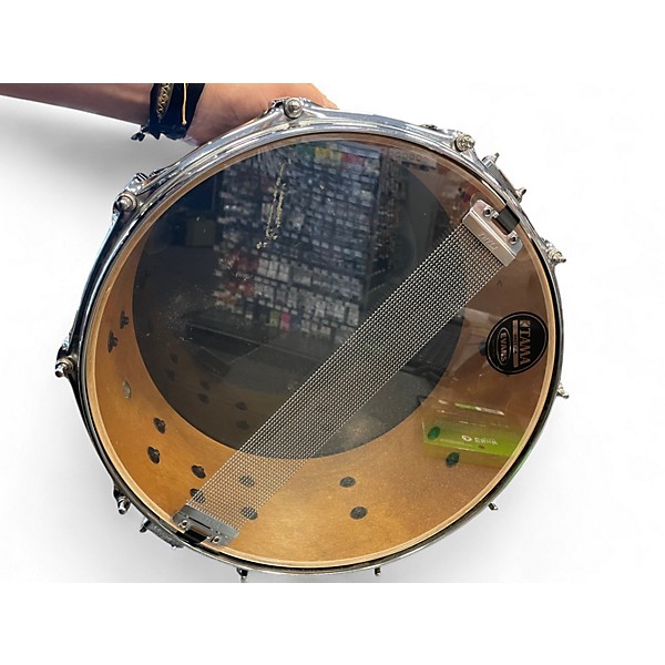 Used TAMA 14X5.5 Imperialstar Snare burgandy Drum