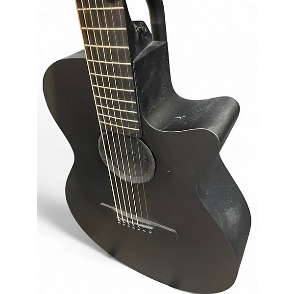 Used Ibanez AEG721 Satin Black Acoustic Electric Guitar