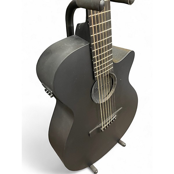 Used Ibanez AEG721 Satin Black Acoustic Electric Guitar