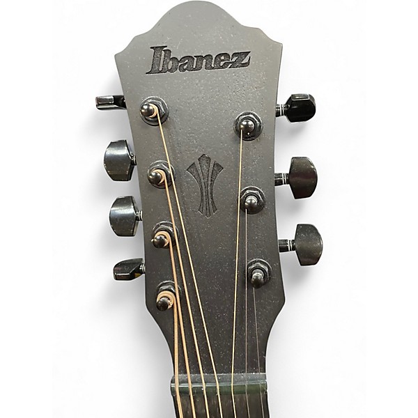 Used Ibanez AEG721 Satin Black Acoustic Electric Guitar