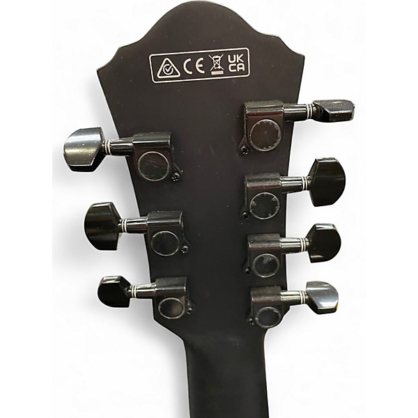Used Ibanez AEG721 Satin Black Acoustic Electric Guitar