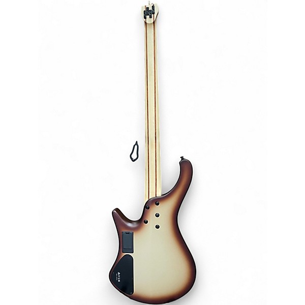 Used Ibanez EHB600 Charred Champagne Burst Electric Bass Guitar