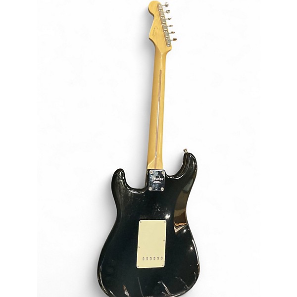 Used 2005 Fender Artist Series Eric Clapton Stratocaster BLACK Solid Body Electric Guitar