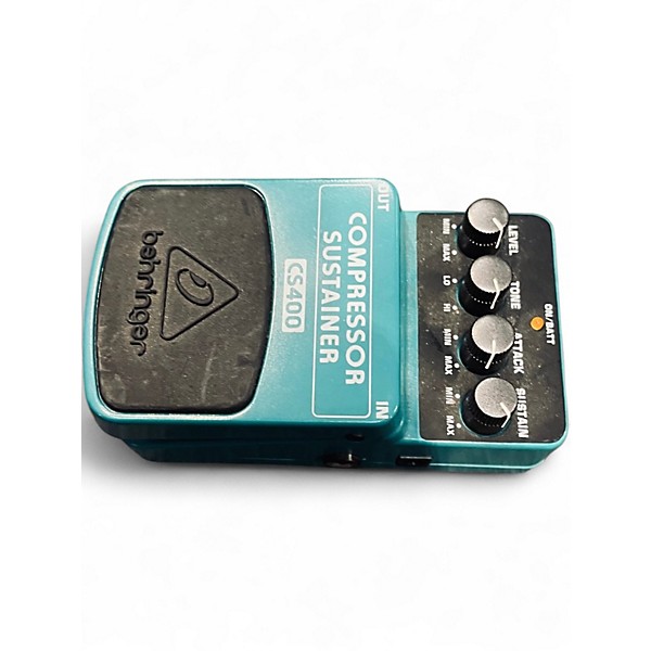 Used Behringer CS400 Compressor Sustainer Effect Pedal
