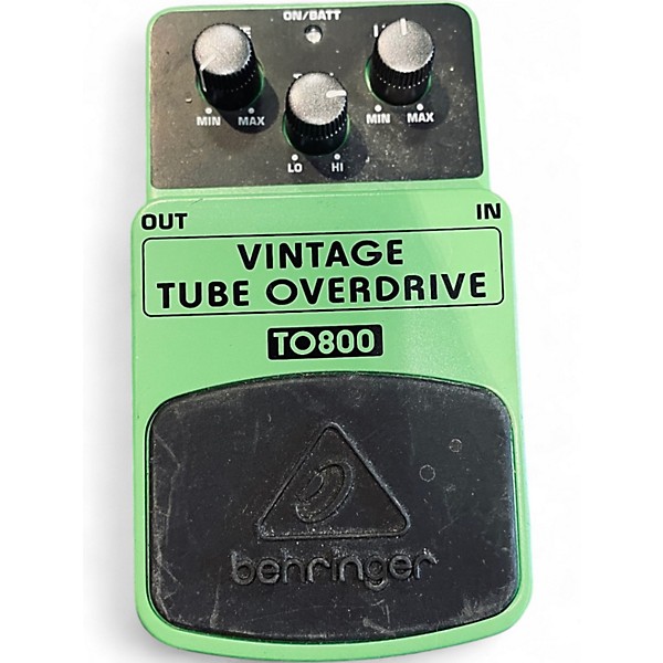 Used Behringer TO800 Vintage Tube Overdrive Effect Pedal