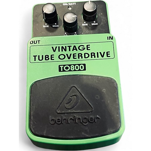 Used Behringer TO800 Vintage Tube Overdrive Effect Pedal