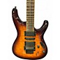 Used Ibanez S670QM 2 Tone Sunburst Solid Body Electric Guitar