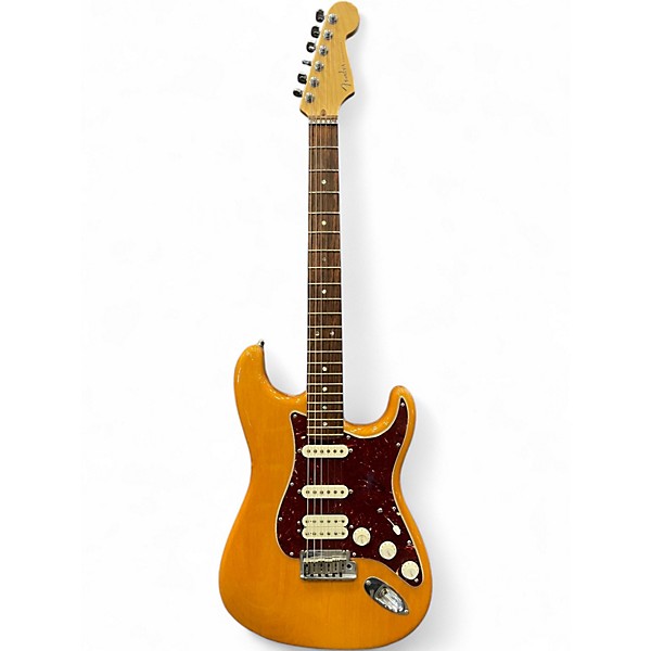 Used 2007 Fender American Deluxe Fat Stratocaster Natural Solid Body Electric Guitar