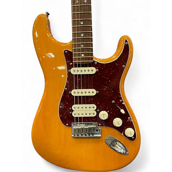 Used 2007 Fender American Deluxe Fat Stratocaster Natural Solid Body Electric Guitar