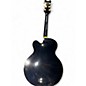 Used 2008 Gretsch Guitars G6136T-BLK Black Hollow Body Electric Guitar