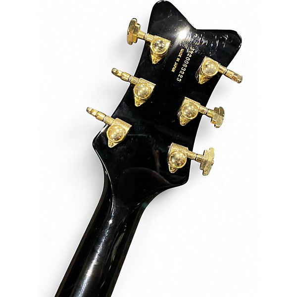 Used 2008 Gretsch Guitars G6136T-BLK Black Hollow Body Electric Guitar