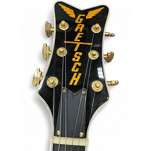 Used 2008 Gretsch Guitars G6136T-BLK Black Hollow Body Electric Guitar