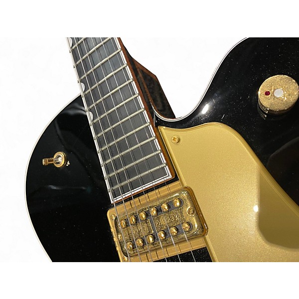 Used 2008 Gretsch Guitars G6136T-BLK Black Hollow Body Electric Guitar