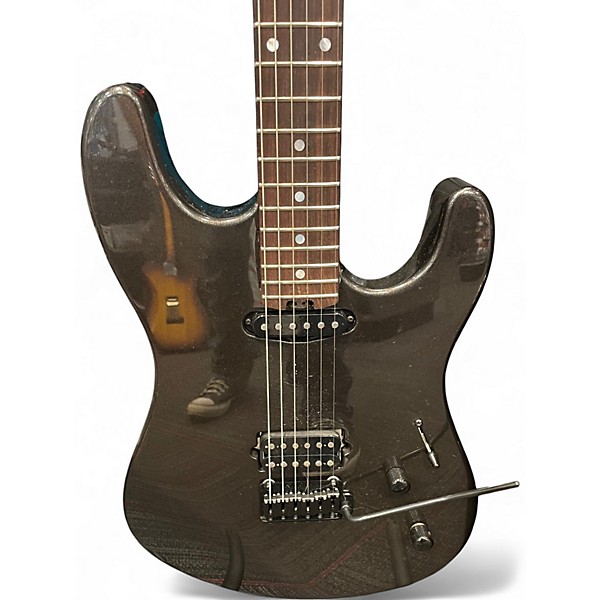 Used Iconic SOLANA BLACK SPARKLE Solid Body Electric Guitar