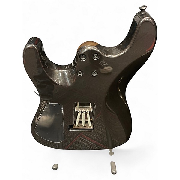 Used Iconic SOLANA BLACK SPARKLE Solid Body Electric Guitar