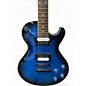 Used Dean Thoroughbred X-QM Trans Blue Solid Body Electric Guitar
