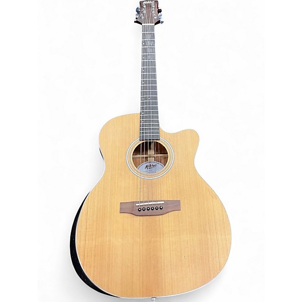 Used Mitchell T413CE Natural Acoustic Guitar