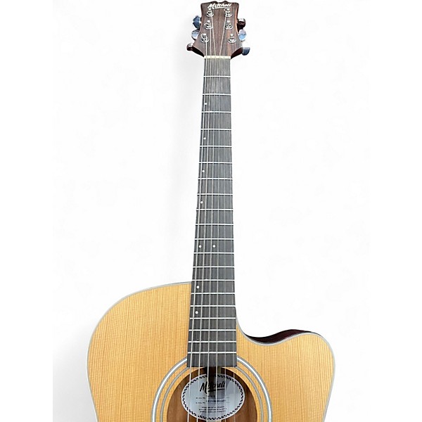 Used Mitchell T413CE Natural Acoustic Guitar
