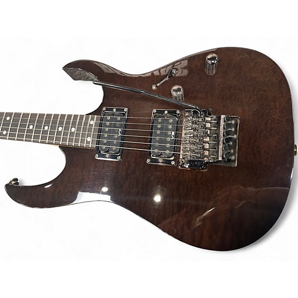 Used Ibanez RG520 Brown Solid Body Electric Guitar