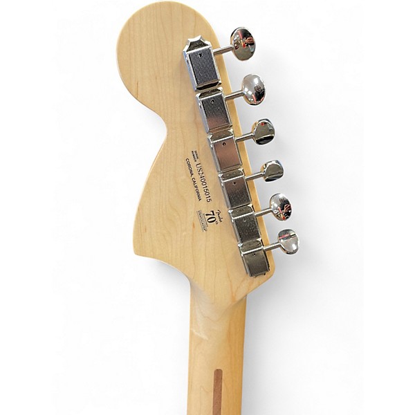 Used Fender American Performer Stratocaster SSS Amber Solid Body Electric Guitar