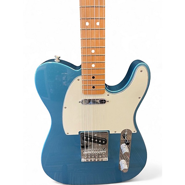 Used Fender Standard Telecaster Blue Solid Body Electric Guitar