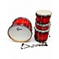Used Gretsch Drums 4 Piece Catalina Club Rock CHERRY BURST Drum Kit thumbnail