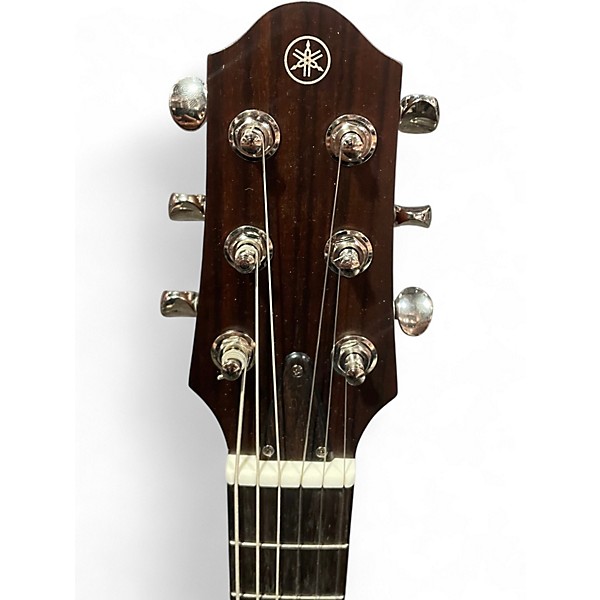 Used Yamaha SLG200S Brown Acoustic Electric Guitar