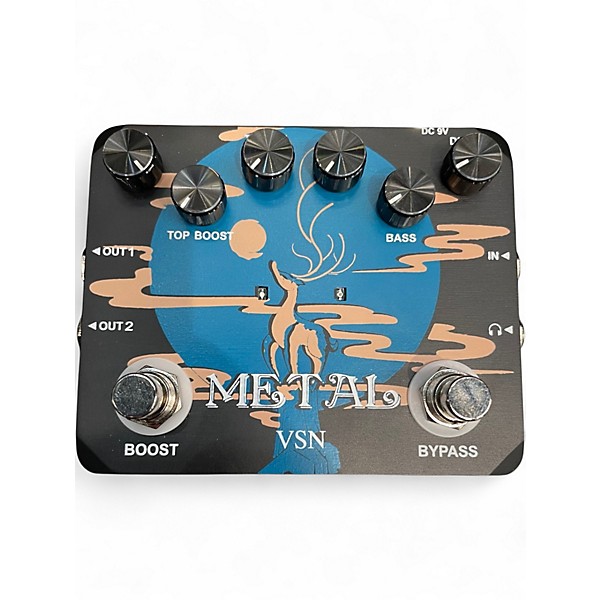 Used Vsn Heavy Metal Distortion Effect Pedal