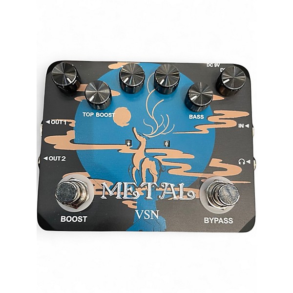 Used Vsn Heavy Metal Distortion Effect Pedal