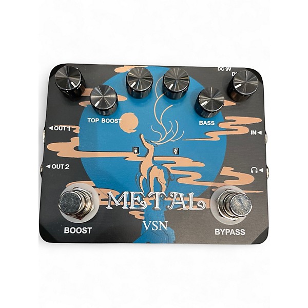 Used Vsn Heavy Metal Distortion Effect Pedal