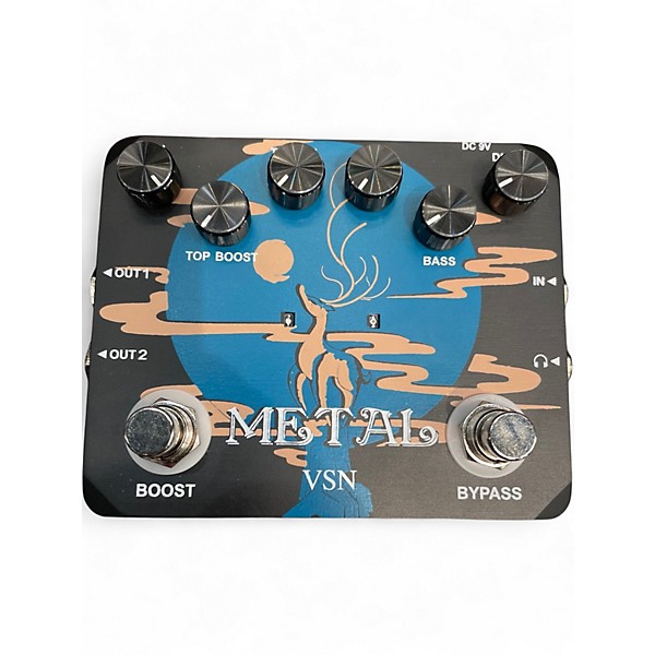 Used Vsn Heavy Metal Distortion Effect Pedal