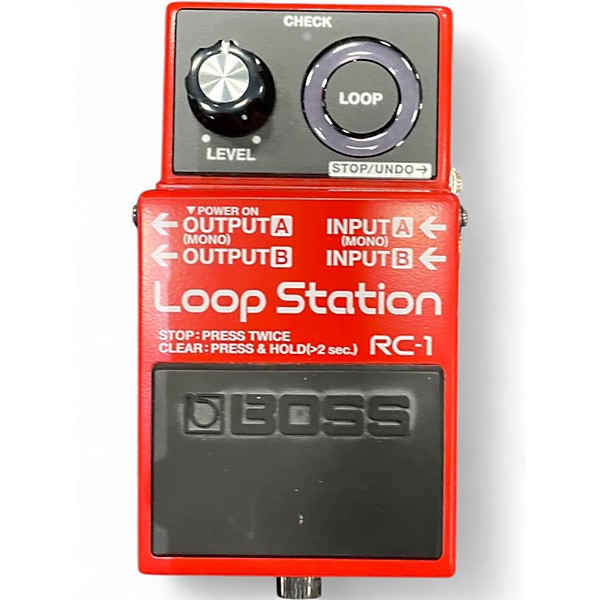 Used BOSS RC1 Loop Station Pedal