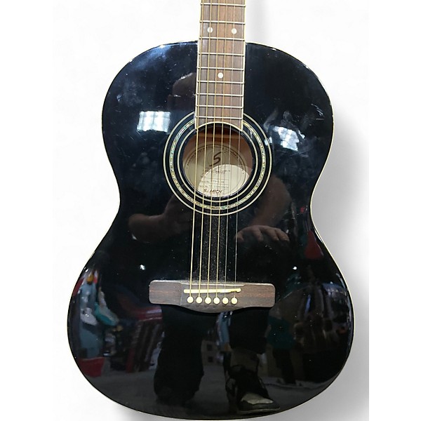Used Greg Bennett Design by Samick ST9-1 Black Acoustic Guitar