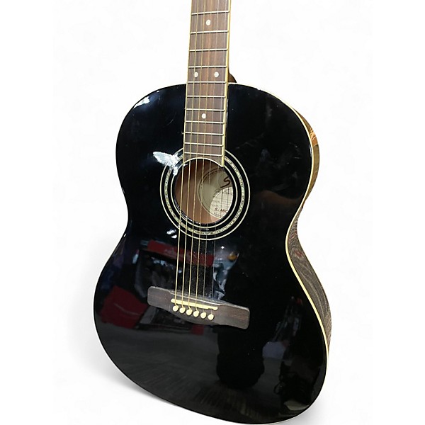 Used Greg Bennett Design by Samick ST9-1 Black Acoustic Guitar