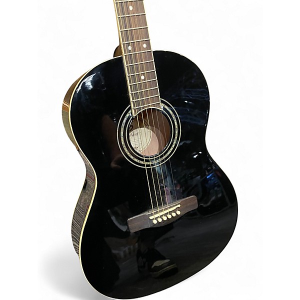 Used Greg Bennett Design by Samick ST9-1 Black Acoustic Guitar