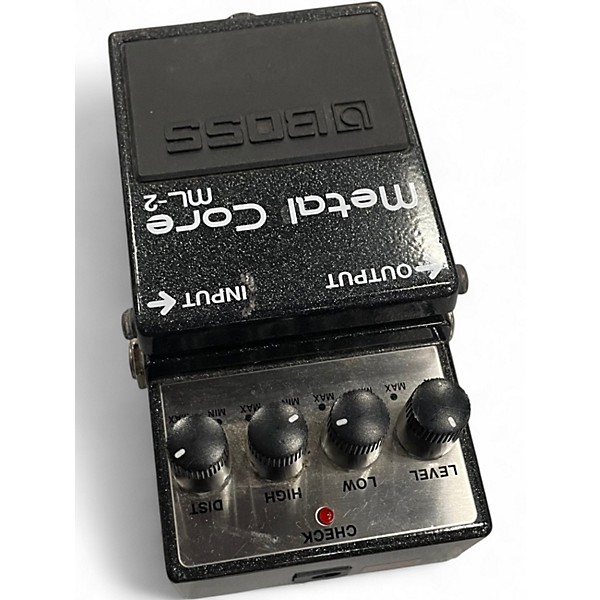 Used BOSS ML2 Metal Core Distortion Effect Pedal