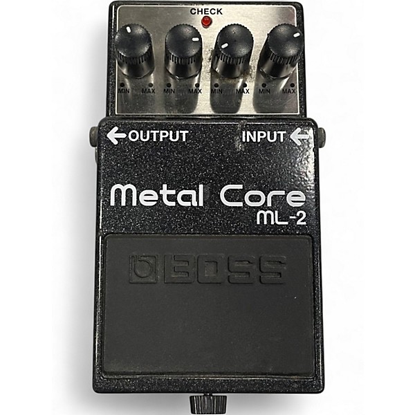 Used BOSS ML2 Metal Core Distortion Effect Pedal