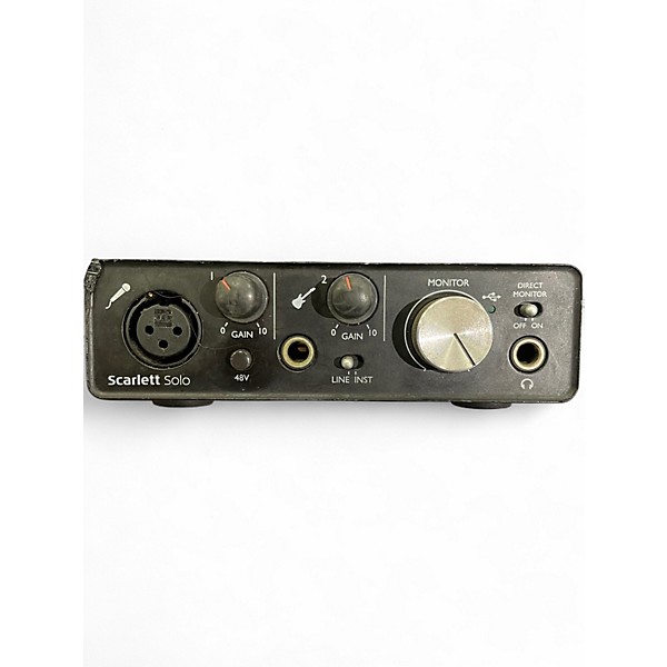 Used Focusrite Scarlett Solo Audio Interface