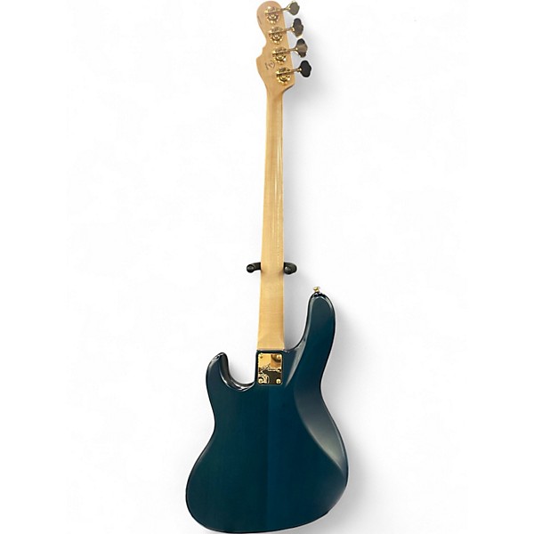 Used Momose MJ24 Blue Burst Electric Bass Guitar