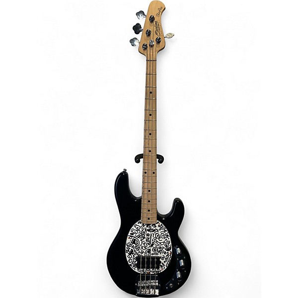 Used Sterling by Music Man Ray4 Black Electric Bass Guitar