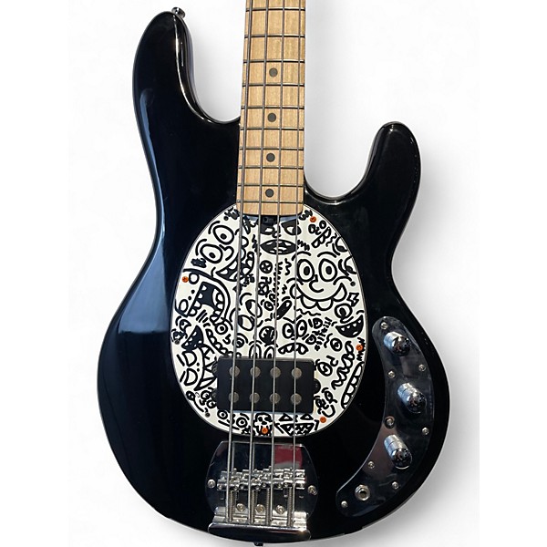 Used Sterling by Music Man Ray4 Black Electric Bass Guitar