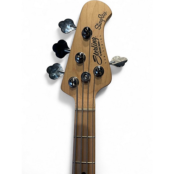 Used Sterling by Music Man Ray4 Black Electric Bass Guitar