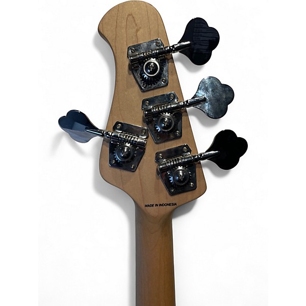 Used Sterling by Music Man Ray4 Black Electric Bass Guitar