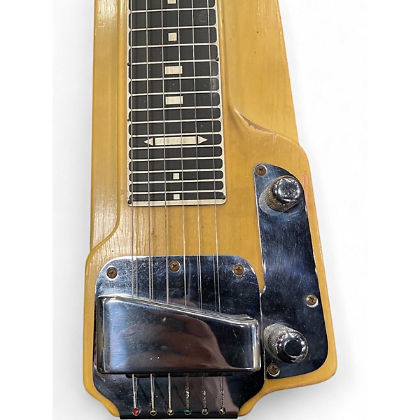 Vintage 1955 Fender DELUXE 6 LAP STEEL YELLOW Lap Steel