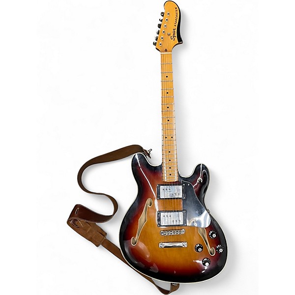 Used Squier Classic Vibe Starcaster 3 Color Sunburst Hollow Body Electric Guitar