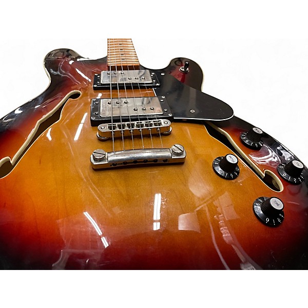 Used Squier Classic Vibe Starcaster 3 Color Sunburst Hollow Body Electric Guitar