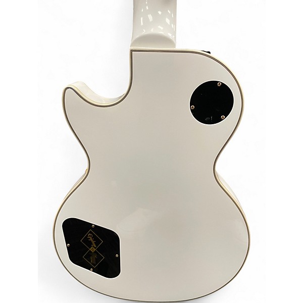 Used Epiphone INSPIRED BY GIBSON LES PAUL CUSTOM Alpine White Solid Body Electric Guitar