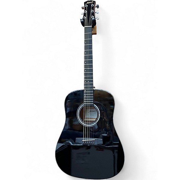Used Mitchell D150 Black Acoustic Guitar